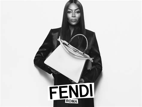 naomi fendi|Fendi Announces Naomi Campbell for New Peekaboo Ads.